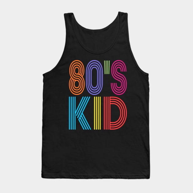 80's Kid Vintage Costume Tank Top by Firesquare